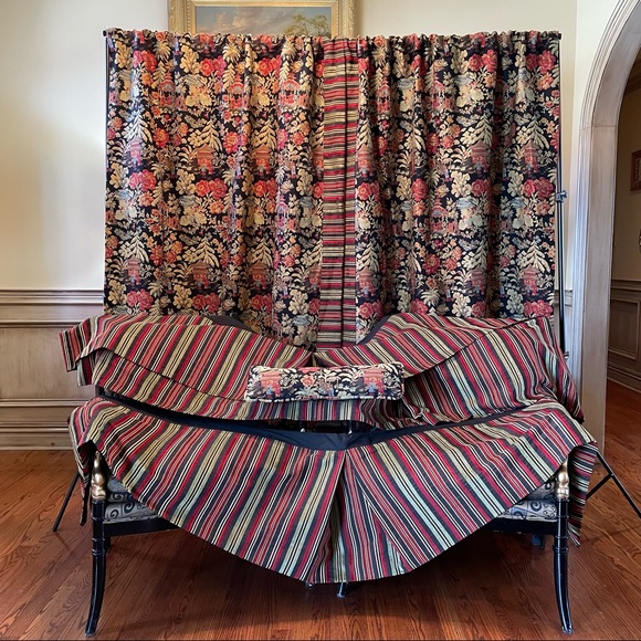 Custom made Asian Inspired Tapestry for a Window or as a Headboard Backdrop - Picture 15 of 15